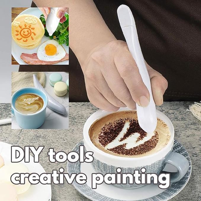 Bolígrafo de decoracion eléctrico para café y repostería - additional image 14