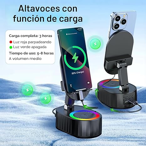 Altavoz Bluetooth de audio de inducción inalámbrico 5 en 1 - additional image 26