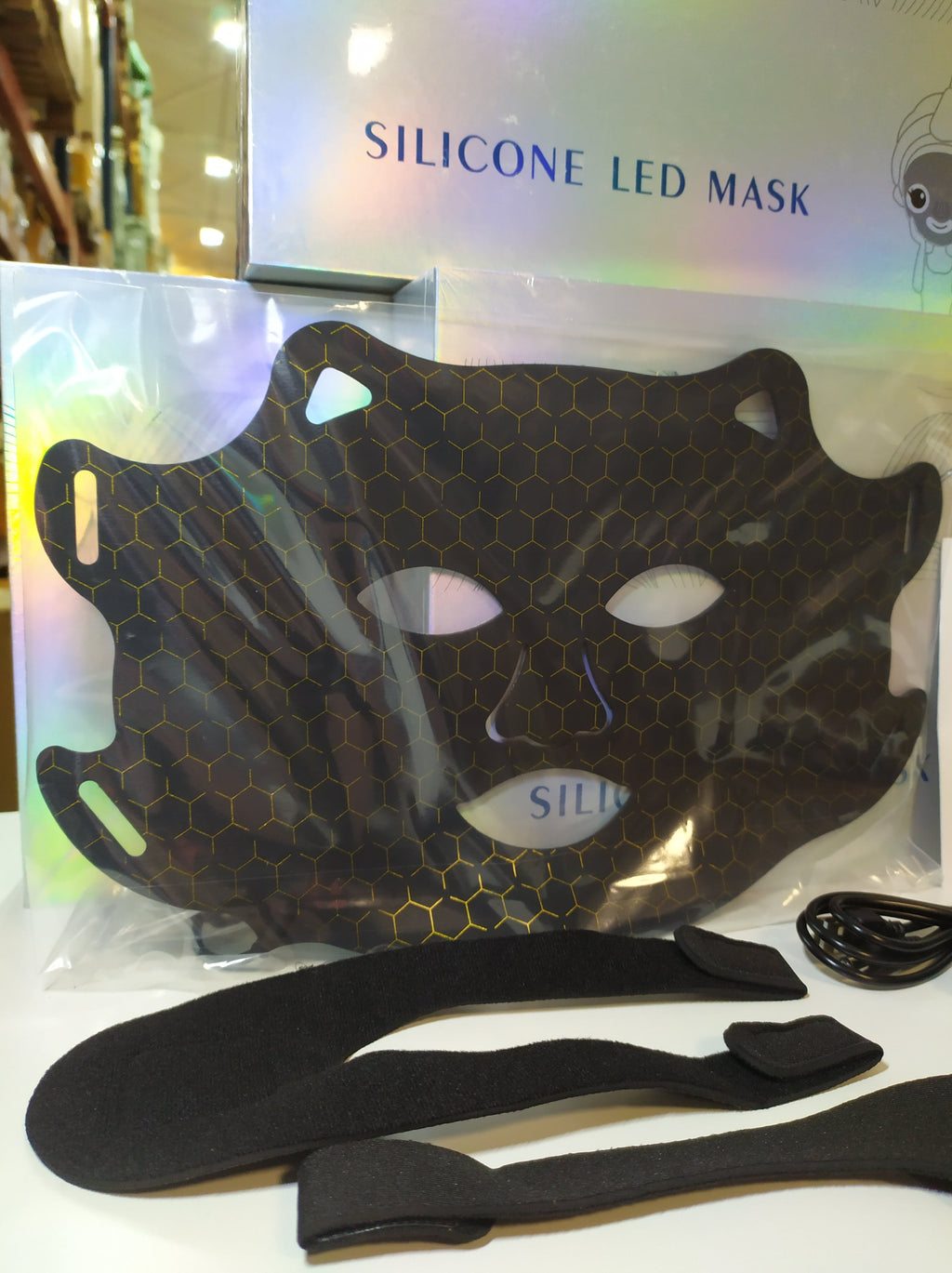 Máscara facial LED con Terapia de Luz Roja para la Cara y la Piel - additional image 14