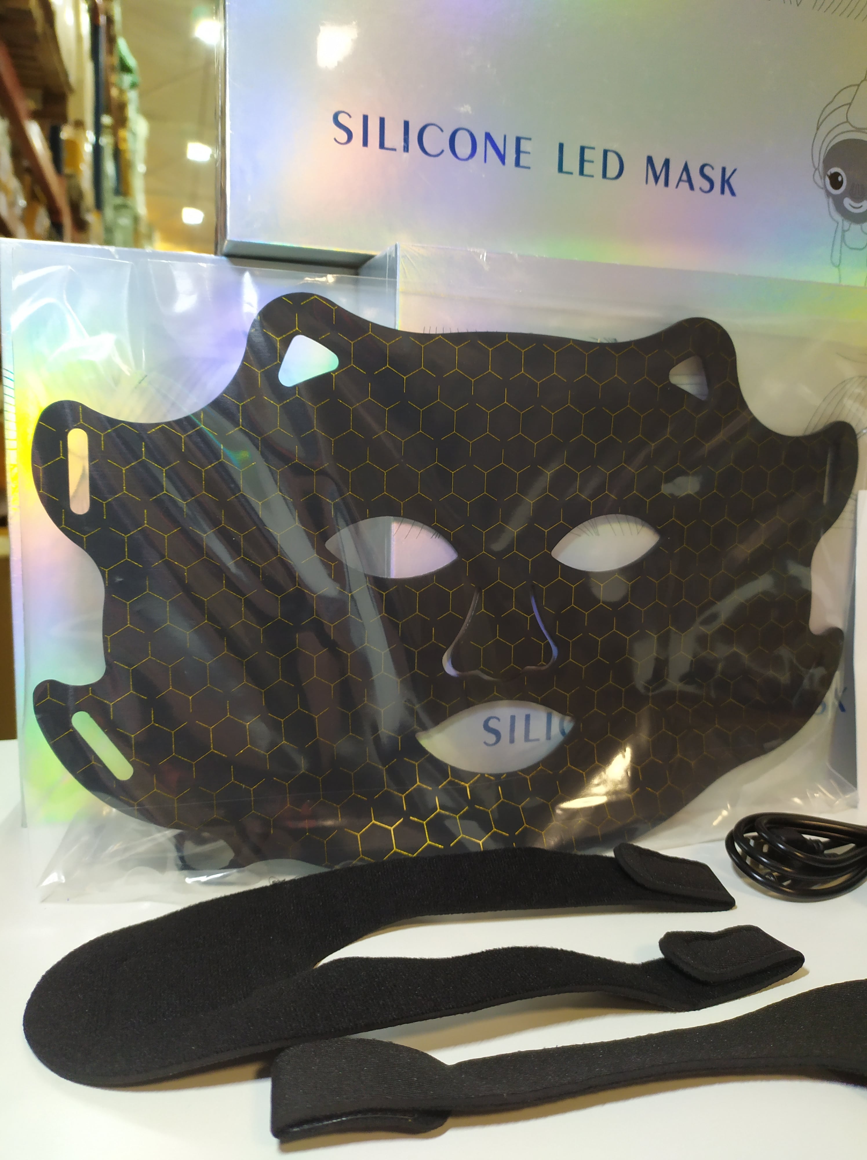 Máscara facial LED con Terapia de Luz Roja para la Cara y la Piel - additional image 14