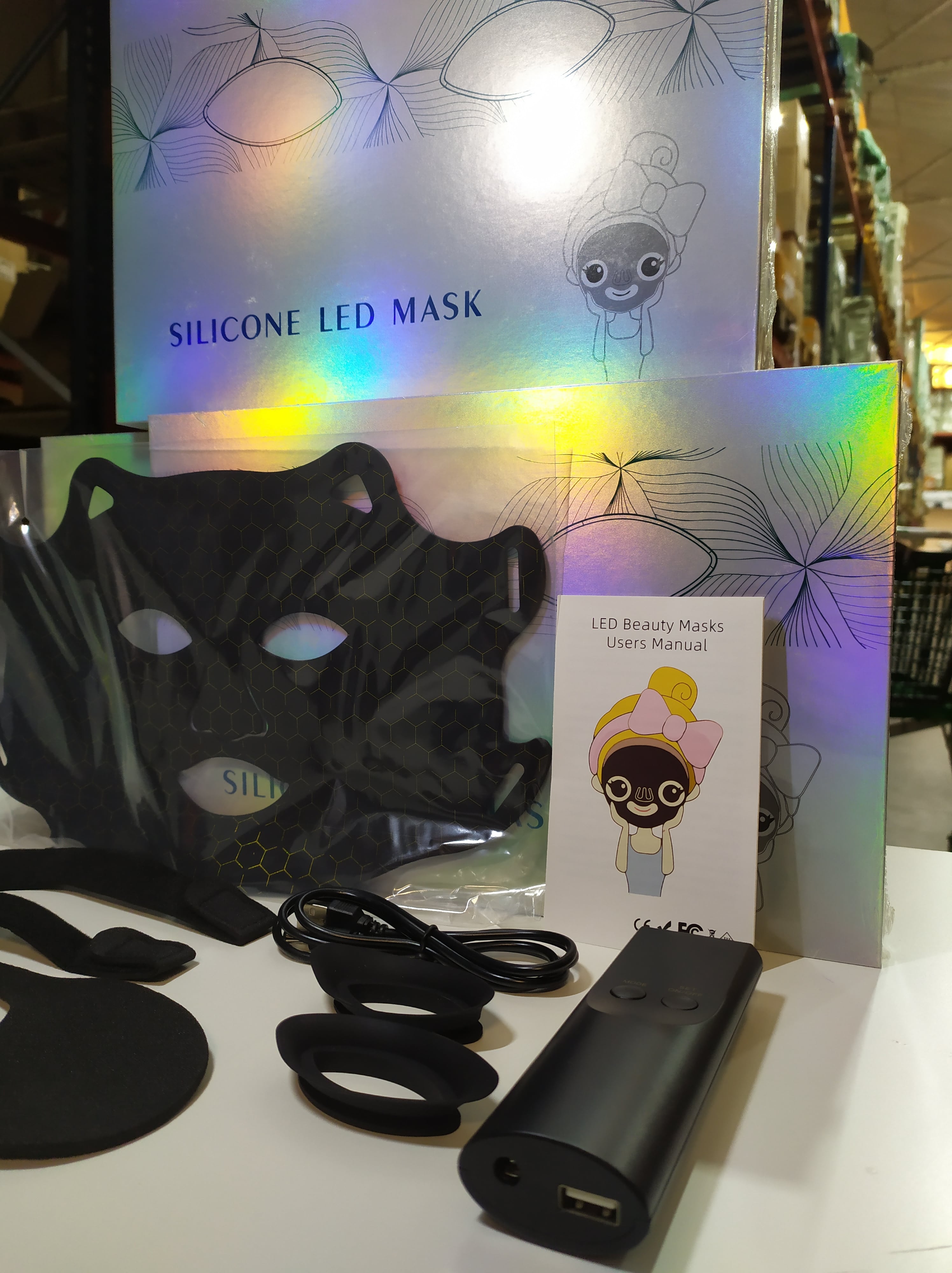Máscara facial LED con Terapia de Luz Roja para la Cara y la Piel - additional image 15