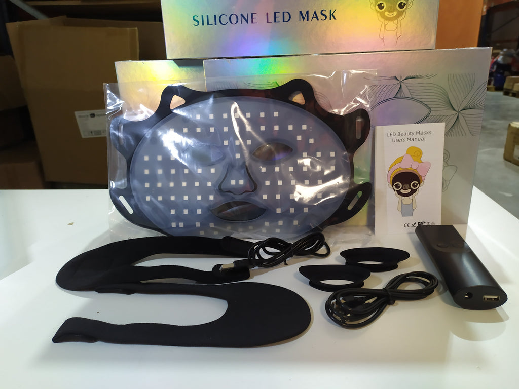 Máscara facial LED con Terapia de Luz Roja para la Cara y la Piel - additional image 18
