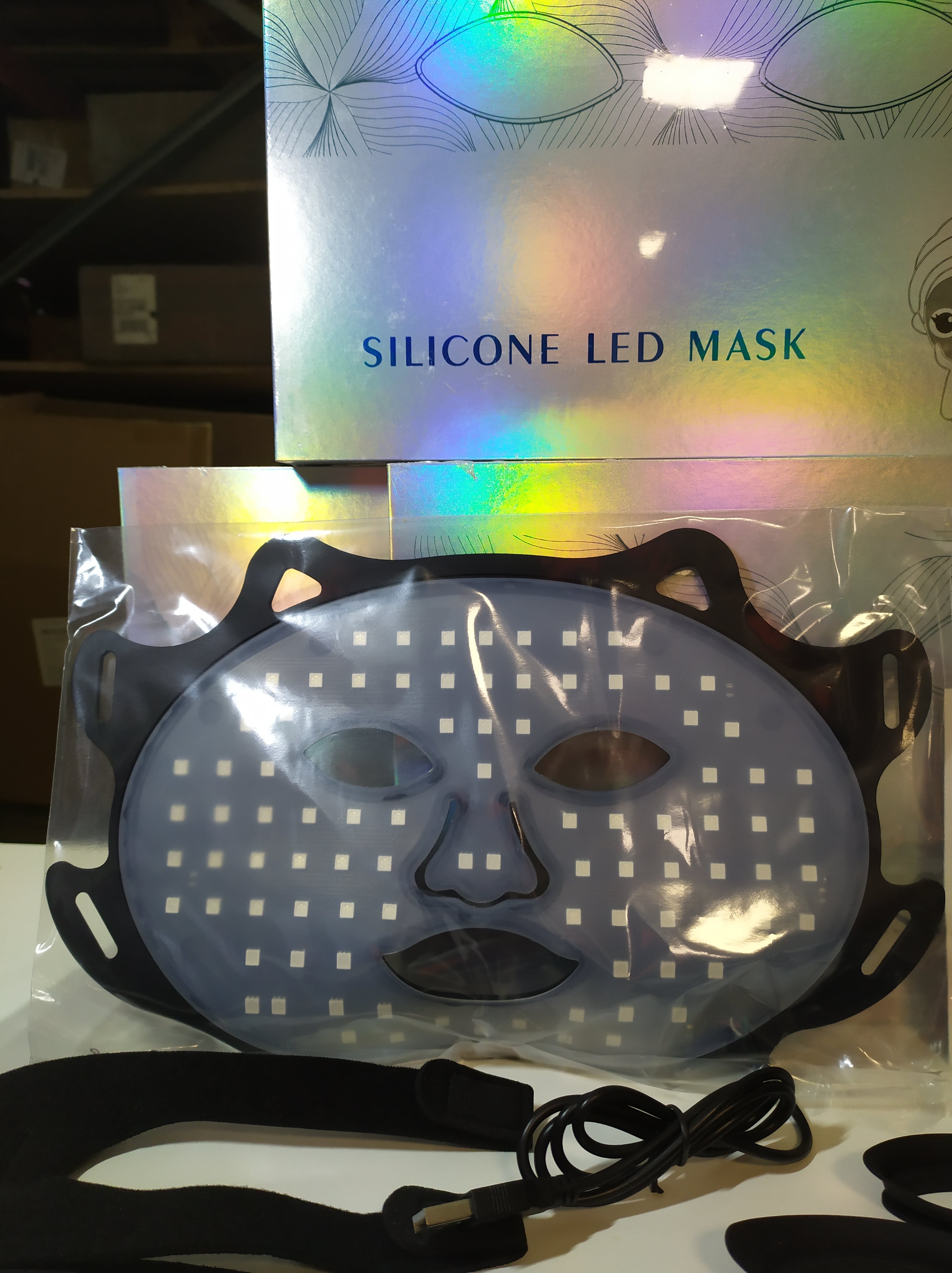 Máscara facial LED con Terapia de Luz Roja para la Cara y la Piel - additional image 19