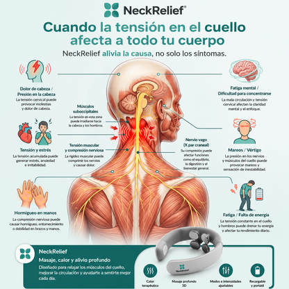 Neck Reflief™ Masajeador Cervical Eléctrico