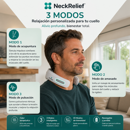 Neck Reflief™ Masajeador Cervical Eléctrico