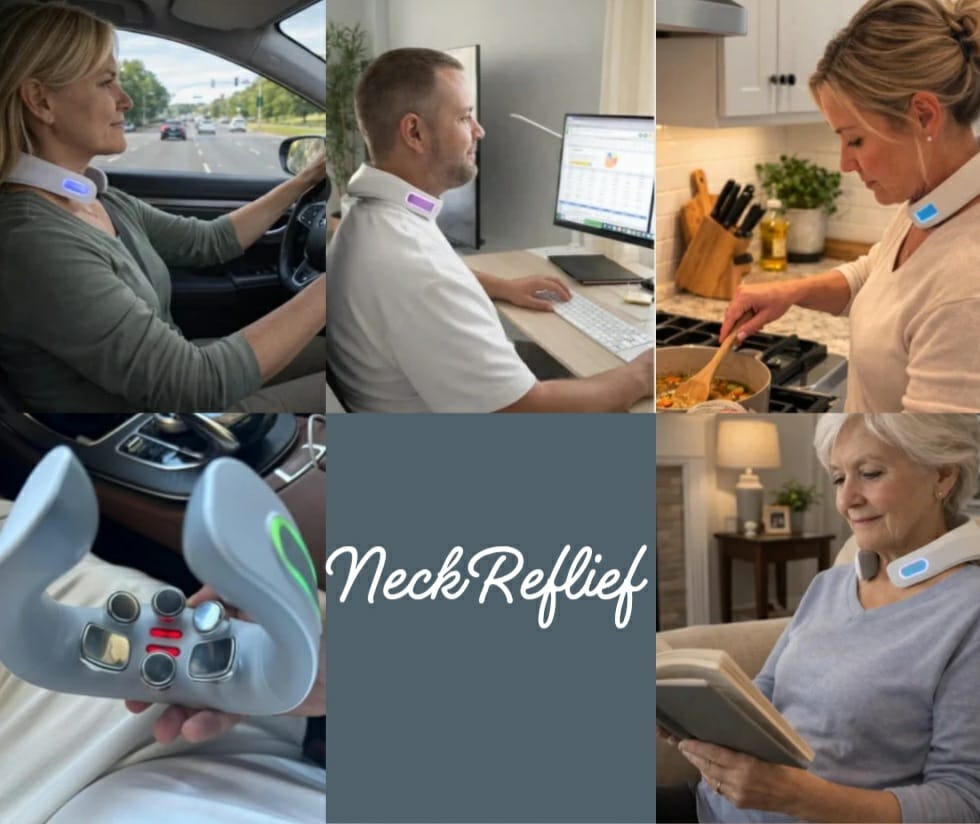 Neck Reflief™ Masajeador Cervical Eléctrico